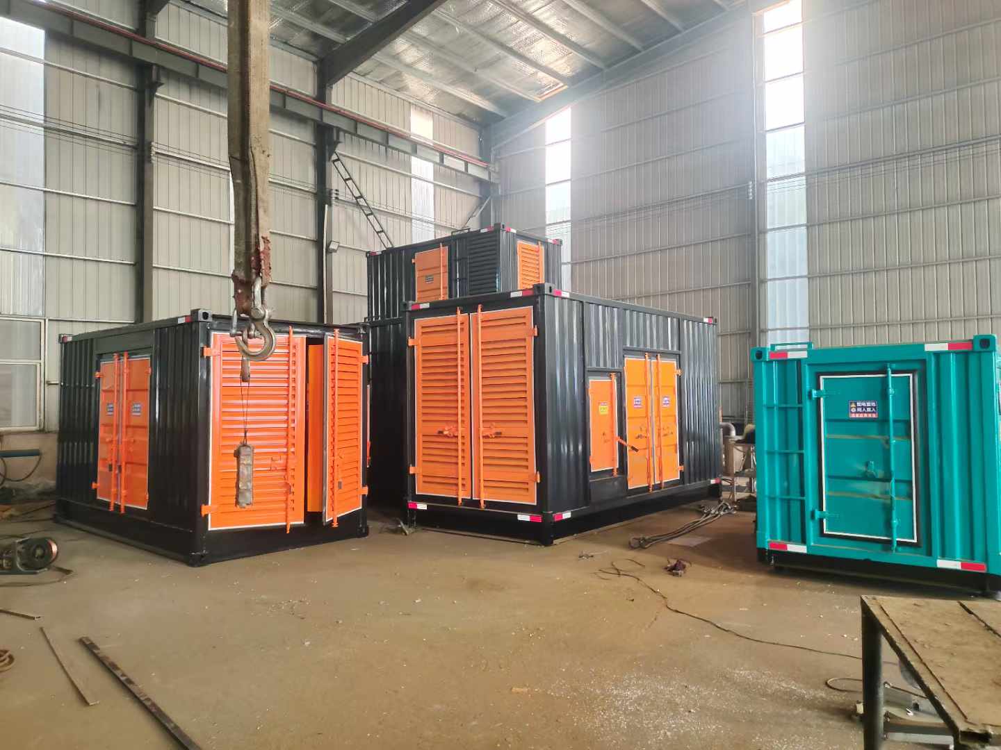 乌审500kw柴油发电机组可以带动多少功率设备？